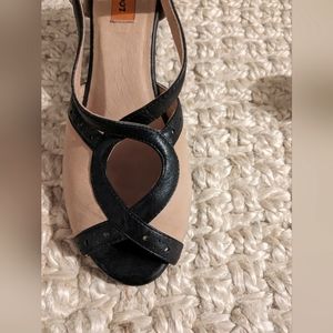 Miz Mooz peep toe heels size 7.5